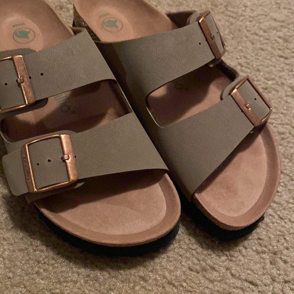 papillo Arizona Grooved bottom platform NWB size 39N Mocca - Picture 8 of 9